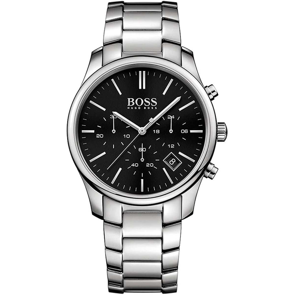 1513433 hugo boss watch men silver metal time one 1
