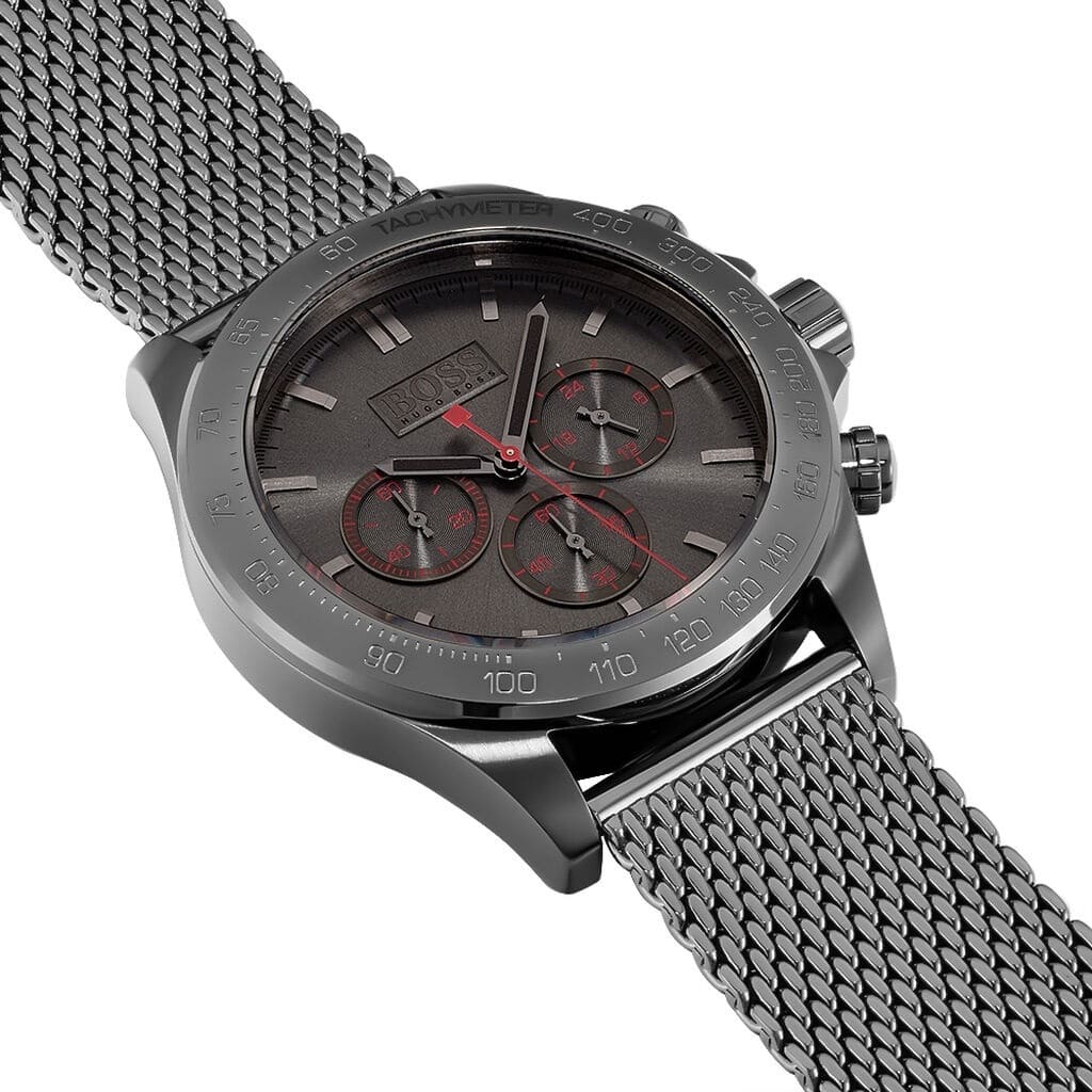 1513443 hugo boss watch men gray metal ikon 3 1