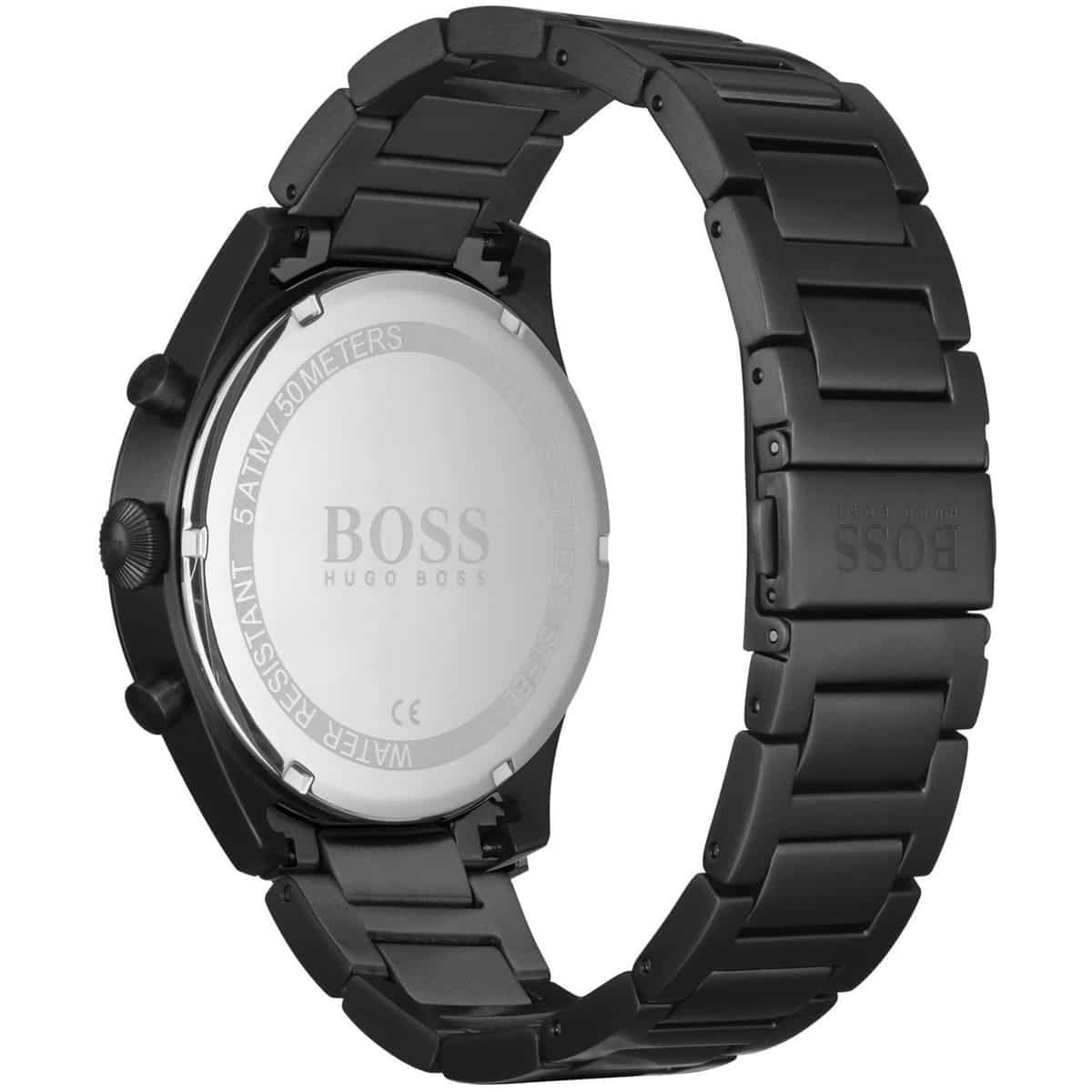 1513714 hugo boss watch men black metal pioneer 4 1