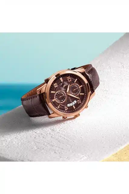 GuessBrownDialBrownLeatherStrap. 2 1024x1024 1