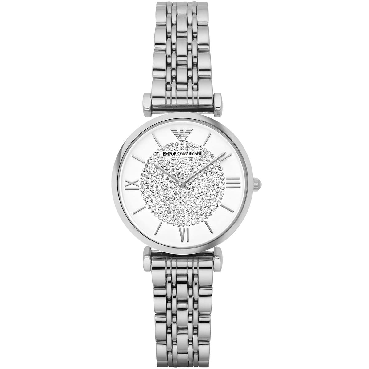 ar1925 emporio armani watch women silver metal stainless steel gianni t bar 1