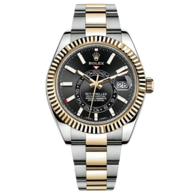 ساعة رولكس سكاي دويللر ميرور اورجينال