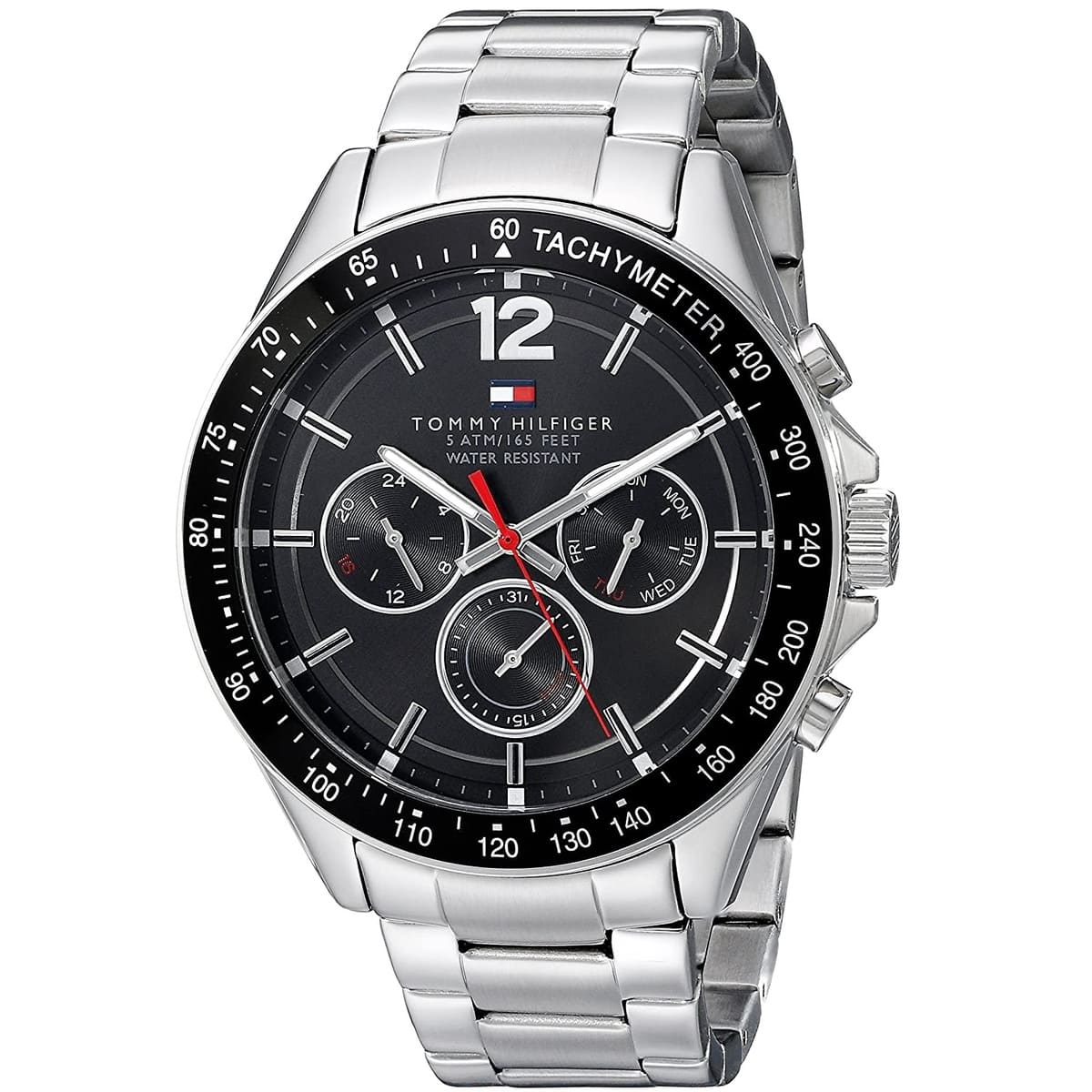 1791104 tommy hilfiger watch men silver metal stainless steel luke 2