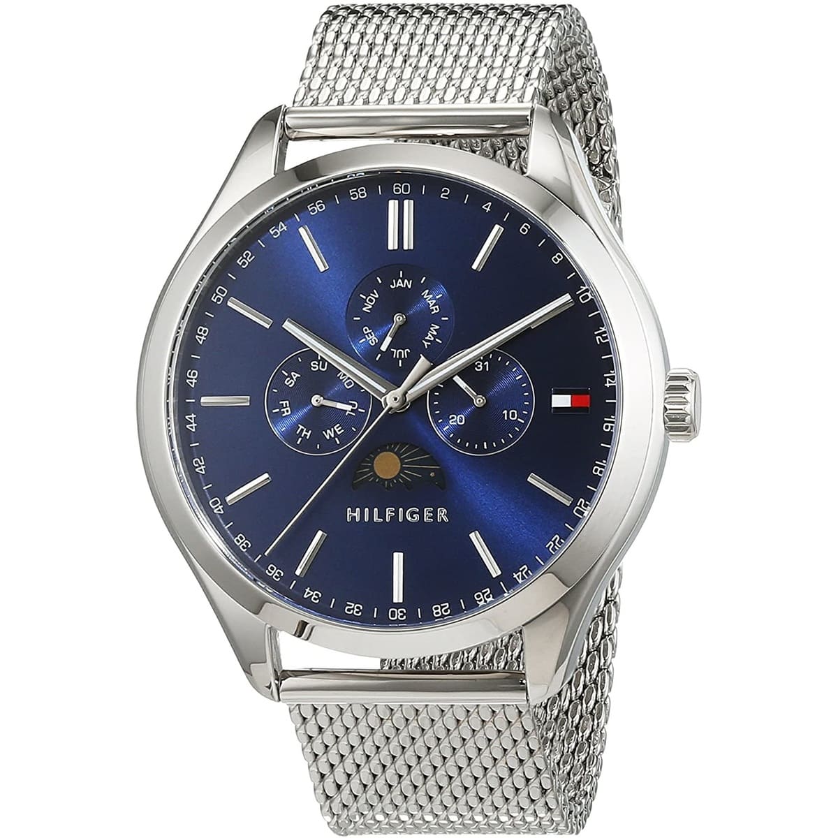 1791302 tommy hilfiger watch men silver metal oliver 2
