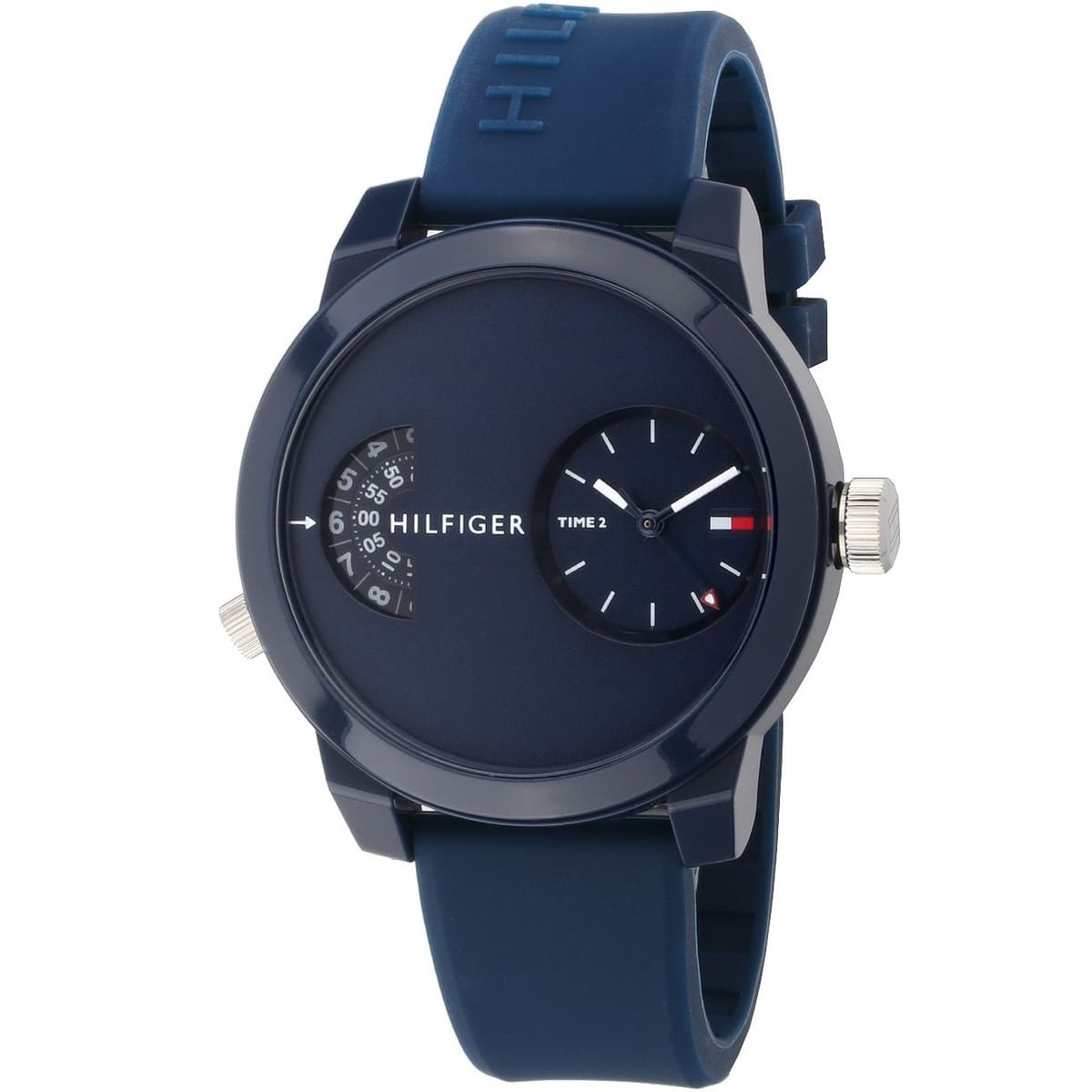 1791556 tommy hilfiger watch men blue rubber denim 2