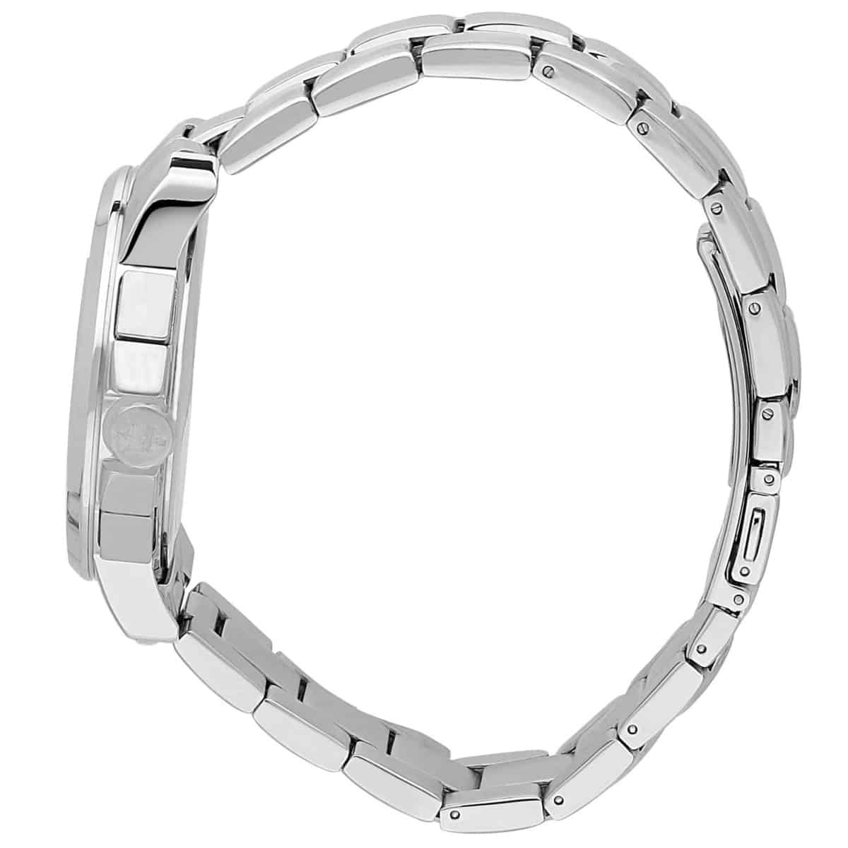 r8873621009 maserati watch men black dial metal stainless steel silver strap quartz battery analog chronograph successo 3