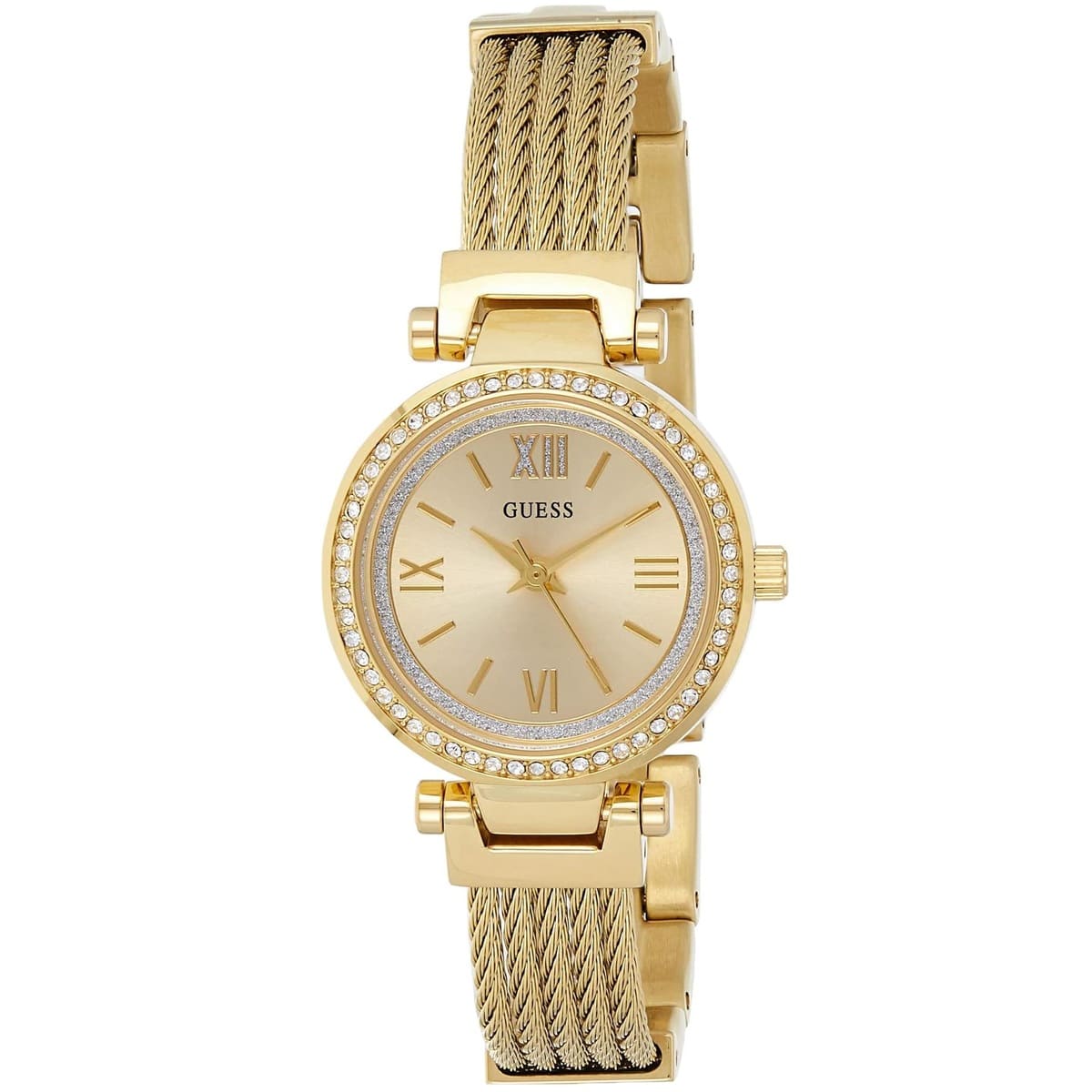 w1009l2 guess watch women gold metal mini soho 2