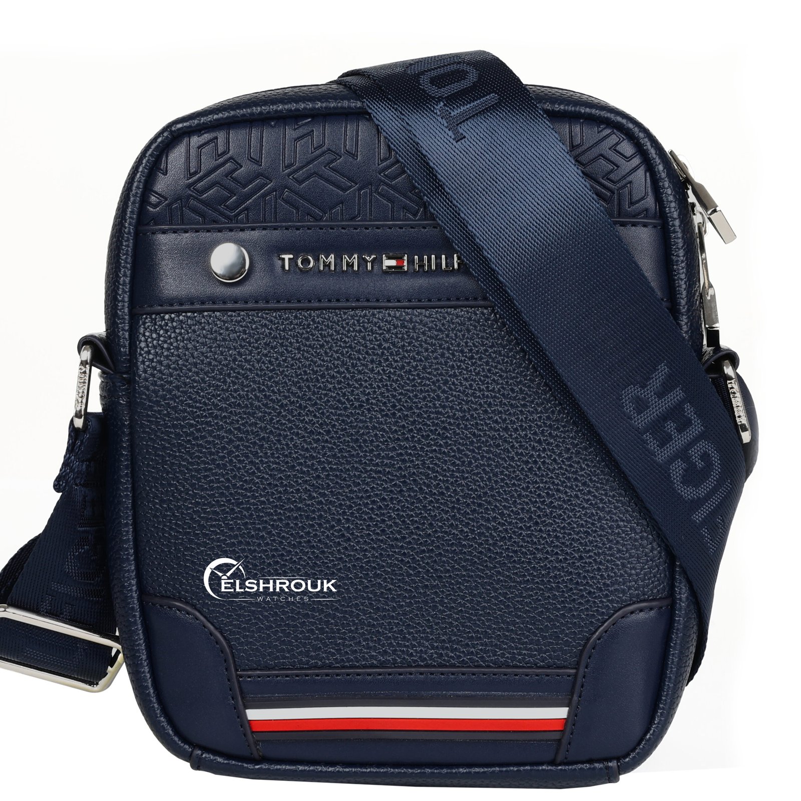 شنطة كروس تومي هيلفيغير رجالي ازرق