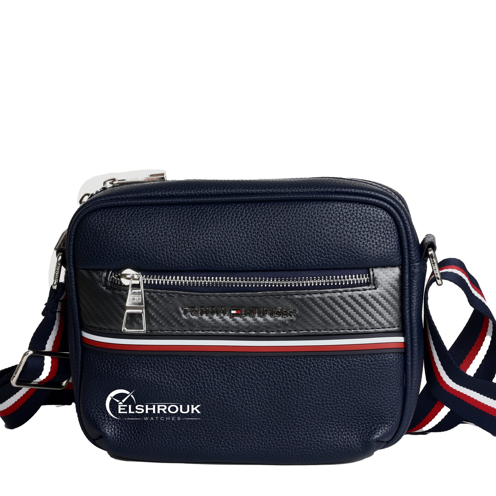شنطة تومي هيلفيغير رجالي ازرق