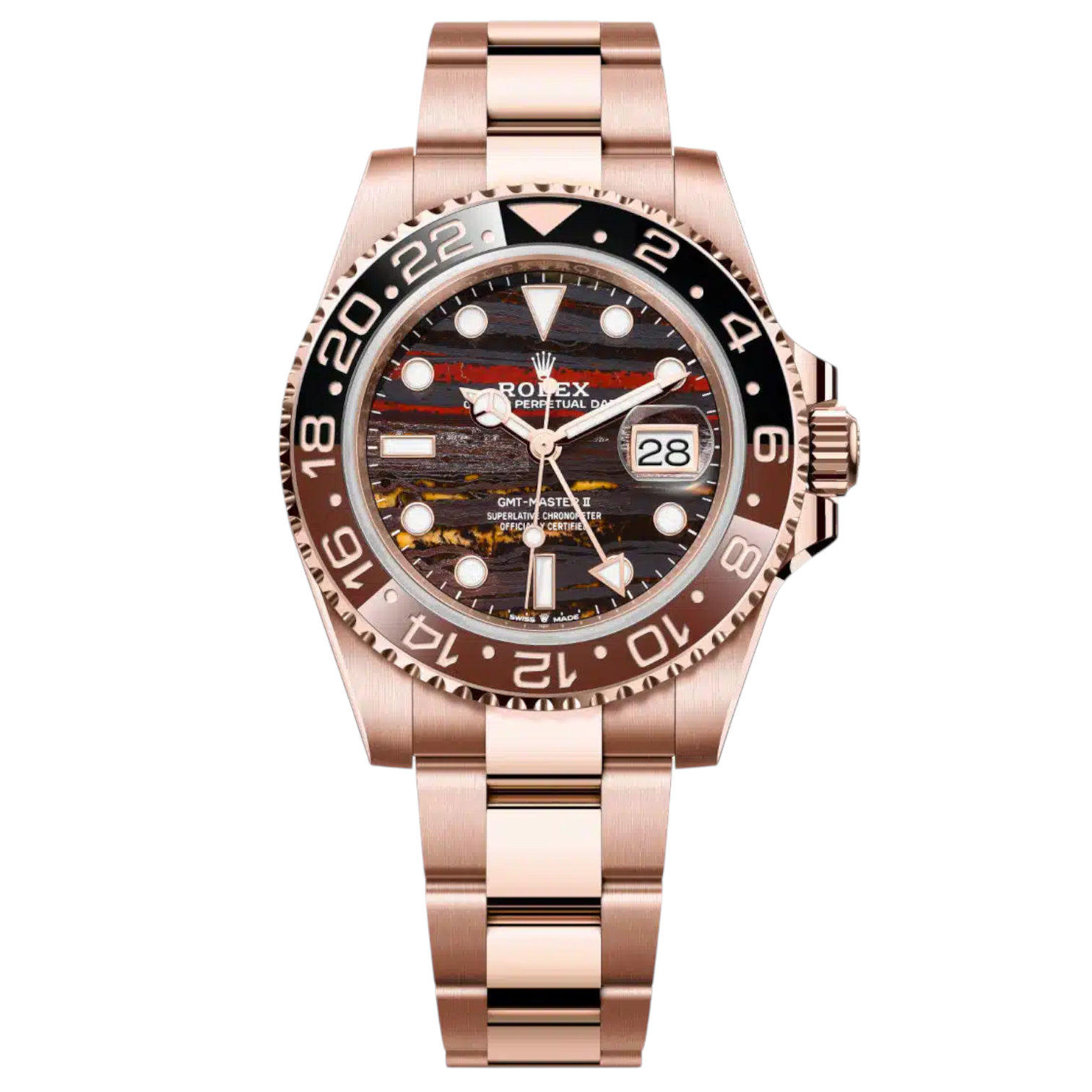 Rolex GMT Master II 126715CHNR 0002 Tiger Iron Dial Everose Gold Oyster Bracelet.jpg