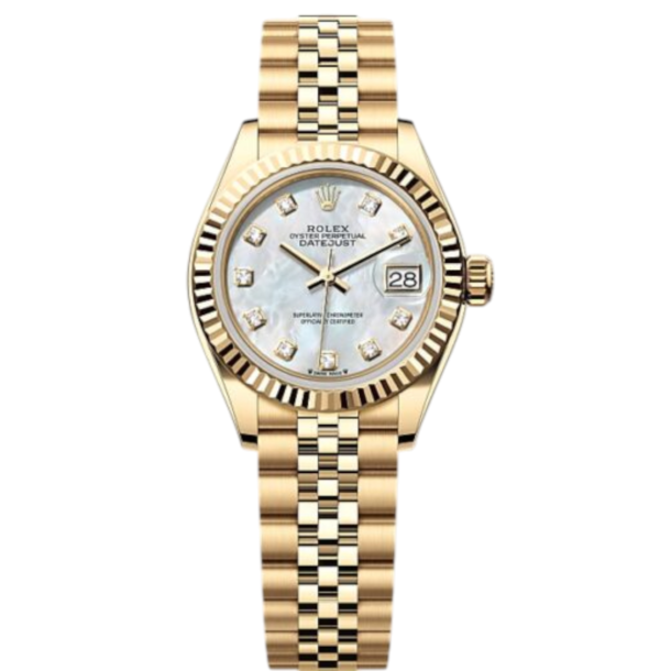 ساعة رولكس ديت جست ميرور أوريجنال للنساء