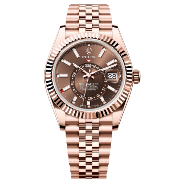 ساعة رولكس سكاي دويللر ميرور اورجينال