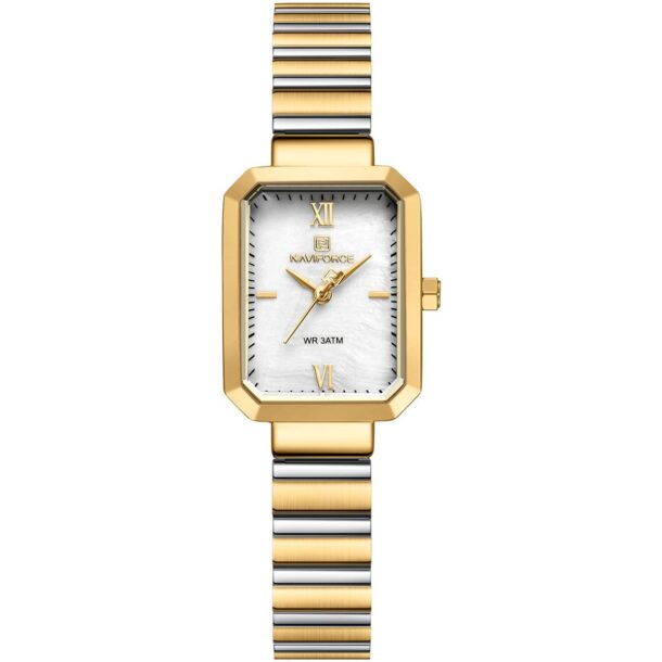 ساعة نافي فورس للنساء NF5050-G-W-G