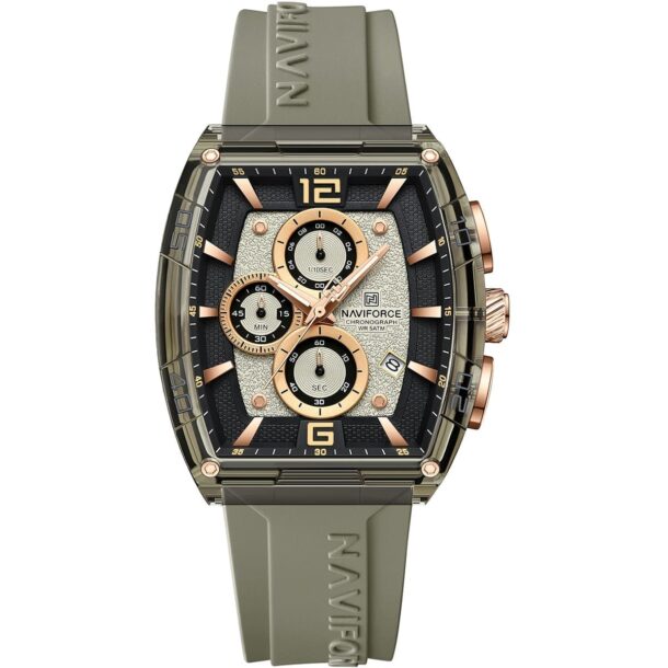 ساعة نافي فورس للرجال NF6101-GY-Y-GY