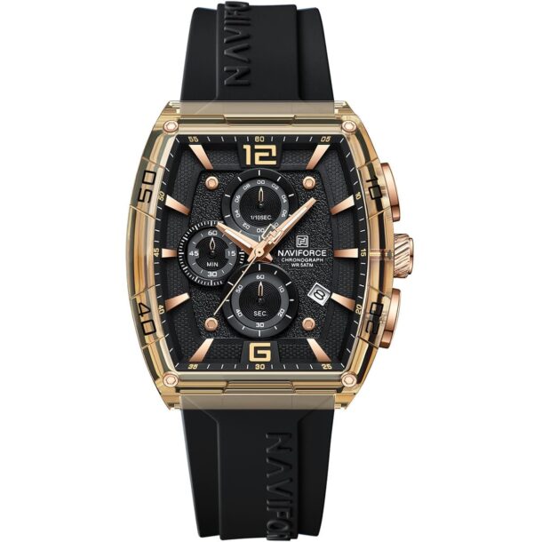 ساعة نافي فورس للرجال NF6101-RG-Y-B