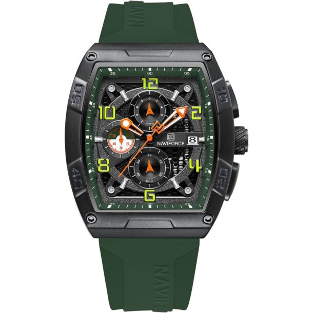 ساعة نافي فورس للرجال NF8052-B-GN-GN
