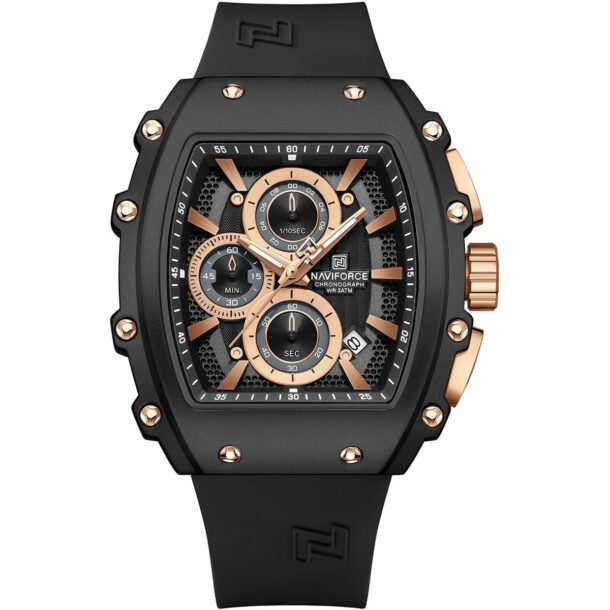 ساعة نافي فورس للرجال NF8070-B-RG-B