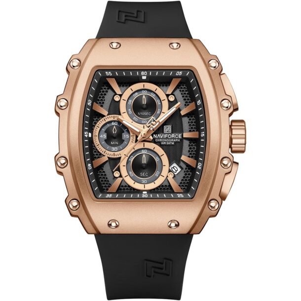 ساعة نافي فورس للرجال NF8070-RG-B-B