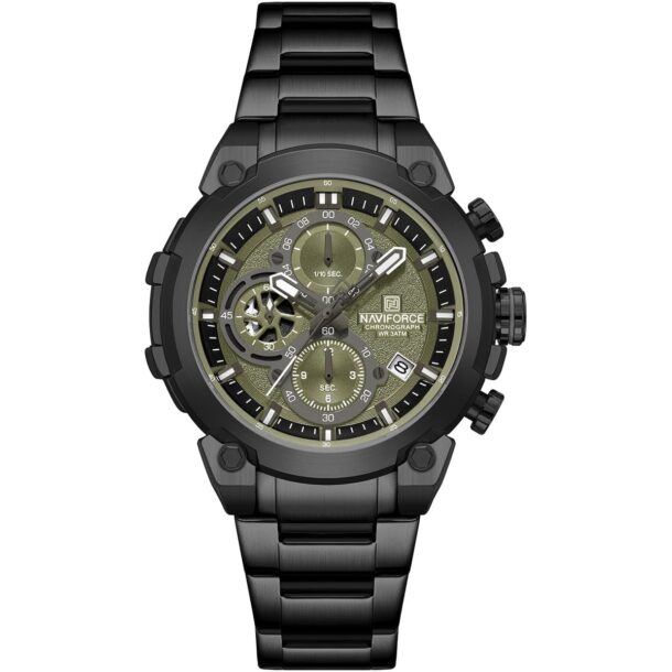 ساعة نافي فورس للرجال NF8071-B-GN-B