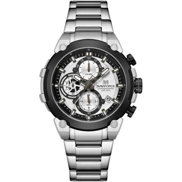 ساعة نافي فورس للرجال NF8071-S-W-S