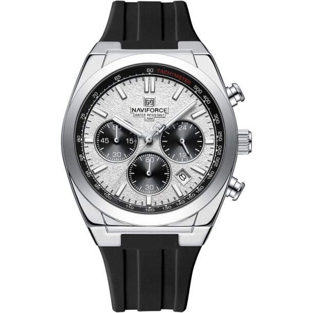 ساعة نافي فورس للرجال NF8080-S-W-B