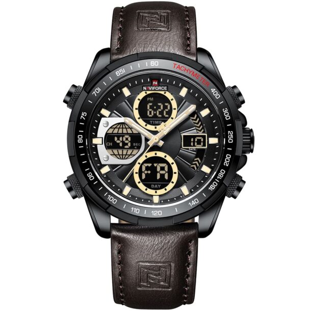 ساعة نافي فورس رجالي NF9197L-B-Y-D-BN