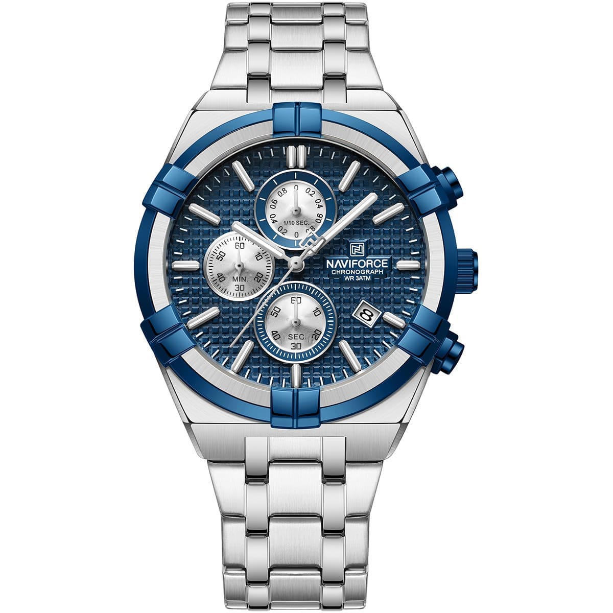 Nf8042-S-Be-S-Naviforce-Watch-Chronograph-Wr-3Atm-Men-Blue-Dial-Stainless-Steel-Metal-Silver-Strap-Quartz-Battery-Analog-For-Dream.jpg nf8042 s be s naviforce watch chronograph wr 3atm men blue dial stainless steel metal silver strap quartz battery analog for dream
