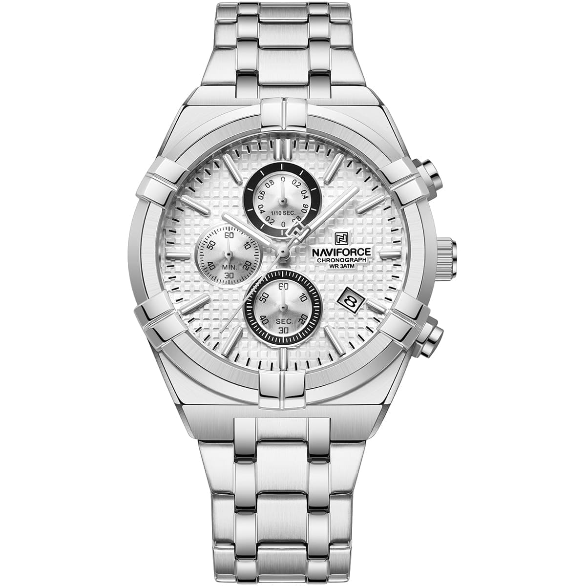 Nf8042-S-W-S-Naviforce-Watch-Chronograph-Wr-3Atm-Men-White-Dial-Stainless-Steel-Metal-Silver-Strap-Quartz-Battery-Analog-For-Dream.jpg nf8042 s w s naviforce watch chronograph wr 3atm men white dial stainless steel metal silver strap quartz battery analog for dream