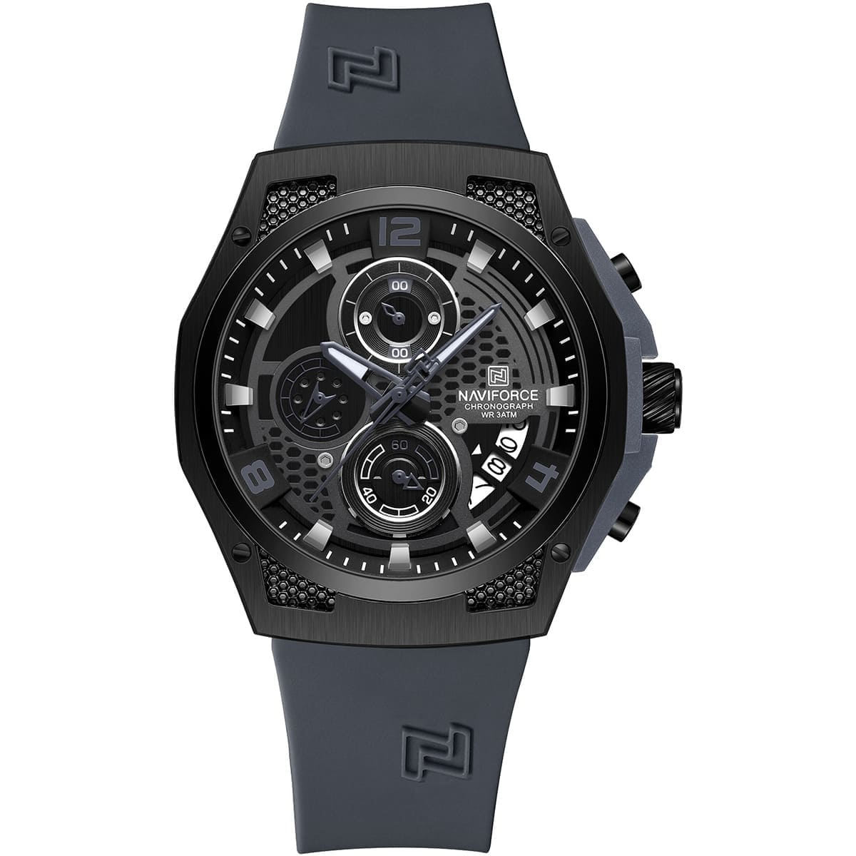 Nf8051T-B-B-Gy-Naviforce-Watch-Chronograph-Wr-3Atm-Men-Black-Dial-Rubber-Gray-Strap-Quartz-Battery-Analog-For-Dream.jpg nf8051t b b gy naviforce watch chronograph wr 3atm men black dial rubber gray strap quartz battery analog for dream