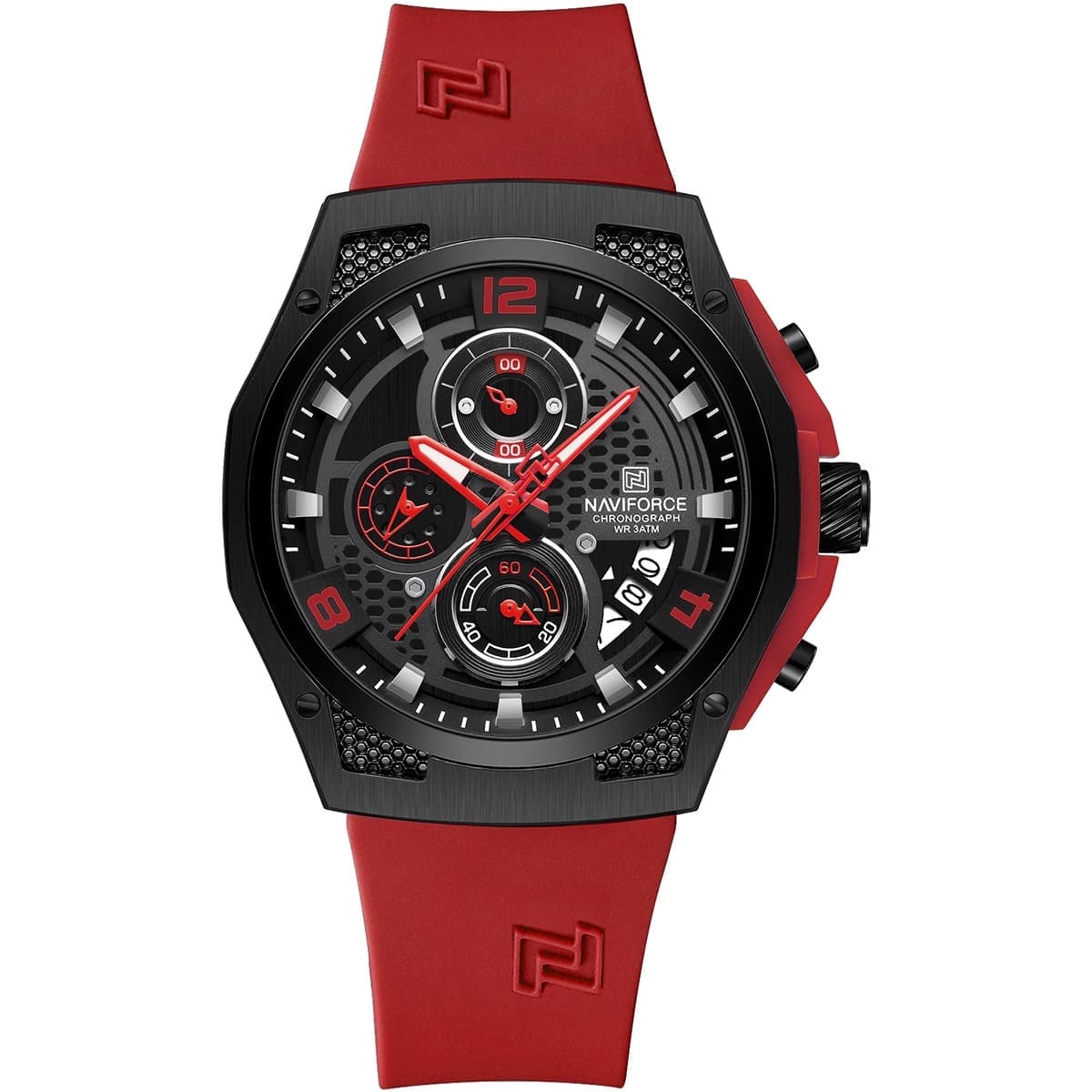 Nf8051T-B-B-R-Naviforce-Watch-Chronograph-Wr-3Atm-Men-Black-Dial-Rubber-Red-Strap-Quartz-Battery-Analog-For-Dream.jpg nf8051t b b r naviforce watch chronograph wr 3atm men black dial rubber red strap quartz battery analog for dream
